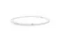 Mobile Preview: Elegante Perlenkette weiß "Modern white" rund 6-11 mm 46 cm, Verschluss 14 Karat Roségold plattiert 925er Silber, Gaura Pearls, Estland